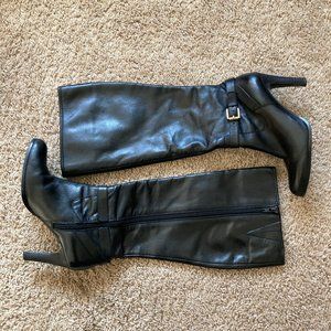 Ralph Lauren Real Leather Boots sz 6.5B Office Date Night Daily Wear 3.5in Heels